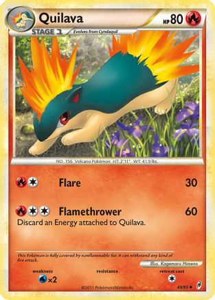 Quilava (049/95) [Call of Legends] Reverse Holofoil - Uncommon