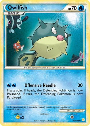 Qwilfish (050/123) [HeartGold SoulSilver] - Uncommon