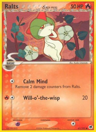 Ralts (Delta Species) (061/101) [Dragon Frontiers] - Common