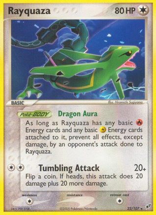 Rayquaza (22/107) [Deoxys] - Rare