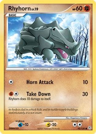 Rhyhorn (95/130) [Diamond and Pearl] - Common