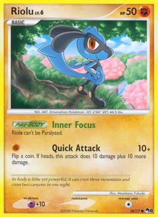 Riolu (016/017) [POP Series 8] - Common