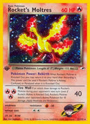 Rocket's Moltres (012/132) [Gym Heroes] 1st Edition Holofoil - Holo Rare