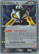 Rocket's Raikou ex (108/107) [Deoxys] Holofoil - Secret Rare