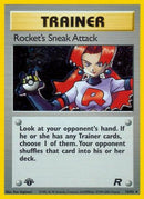 Rocket's Sneak Attack (016/82) [Team Rocket] 1st Edition Holofoil - Holo Rare