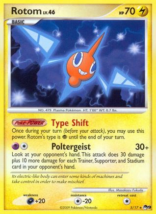 Rotom (5/017) [POP Series 9] - Rare