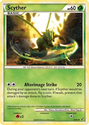 Scyther (36/90) [Undaunted] - Uncommon