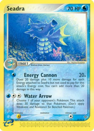 Seadra (39/97) [Dragon] Reverse Holofoil - Uncommon