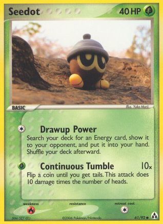 Seedot (061/92) [Legend Maker] Reverse Holofoil - Common