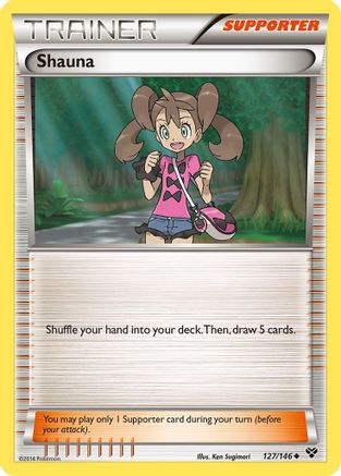 Shauna (127/146) [XY Base Set] Reverse Holofoil - Uncommon