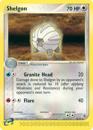 Shelgon (42/97) [Dragon] - Uncommon