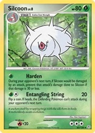 Silcoon (63/130) [Diamond and Pearl] Reverse Holofoil - Uncommon