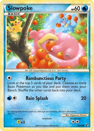 Slowpoke (066/90) [Undaunted] Reverse Holofoil - Common