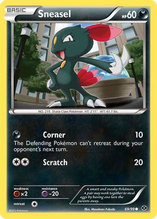 Sneasel (69/99) [Next Destinies] - Common