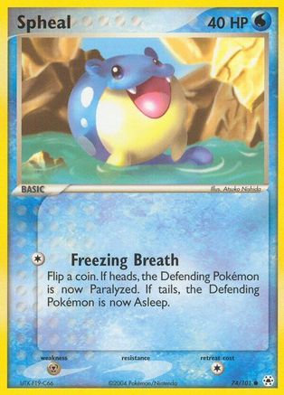 Spheal (074/101) [Hidden Legends] Reverse Holofoil - Common