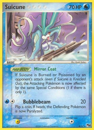 Suicune (4/017) [POP Series 2] Holofoil - Rare