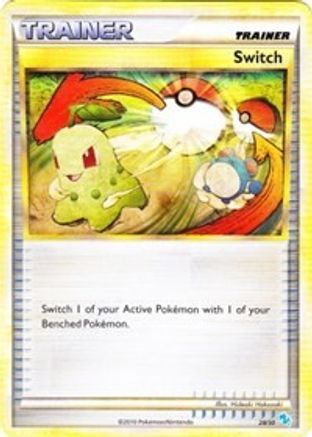 Switch (Gyarados) (28/30) [HGSS Trainer Kit Gyarados & Raichu] - Common