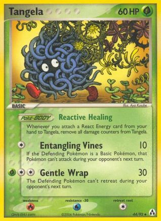 Tangela (44/92) [Legend Maker] - Uncommon