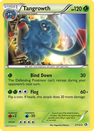 Tangrowth (2/113) [Legendary Treasures] - Rare