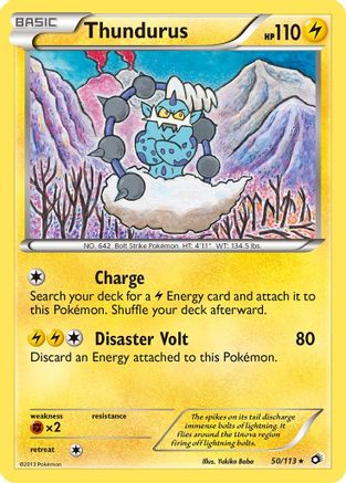 Thundurus (050/113) [Legendary Treasures] Reverse Holofoil - Holo Rare