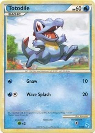 Totodile (#1) (1/30) [HGSS Trainer Kit Gyarados & Raichu] - Common