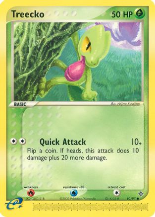 Treecko (080/97) [Dragon] - Common