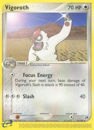 Vigoroth (52/100) [Sandstorm] - Uncommon