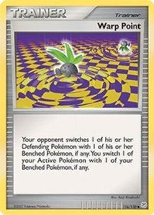Warp Point (116/130) [Diamond and Pearl] Reverse Holofoil - Uncommon