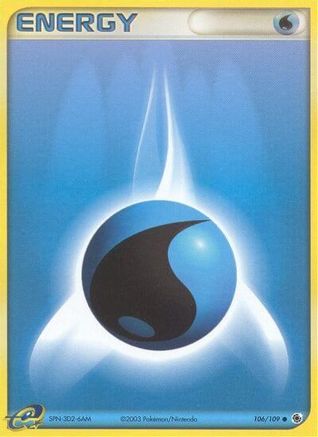 Water Energy (106/109) [Ruby and Sapphire] - Common