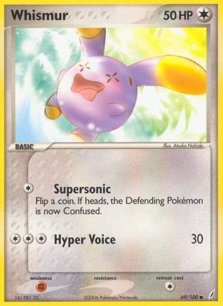 Whismur (069/100) [Crystal Guardians] - Common