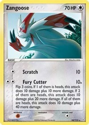 Zangoose (34/110) [Holon Phantoms] - Rare