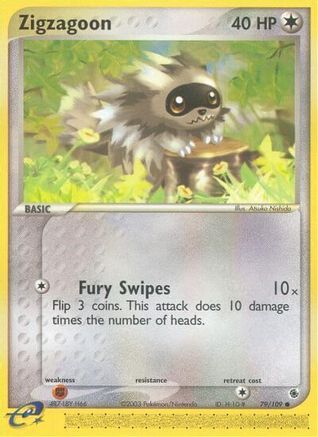 Zigzagoon (79/109) [Ruby and Sapphire] - Common