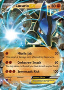 Lucario EX (054/111) [XY  Furious Fists] Holofoil - Ultra Rare