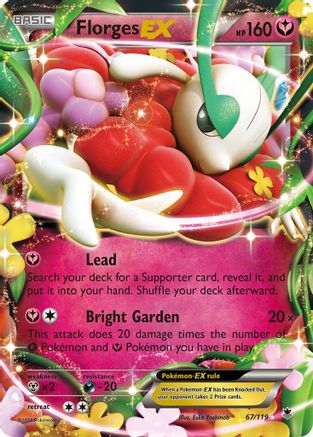 Florges EX (067/119) [XY  Phantom Forces] Holofoil - Ultra Rare