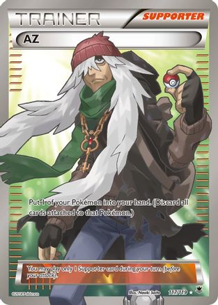 AZ (117 Full Art) (117/119) [XY  Phantom Forces] Holofoil - Ultra Rare