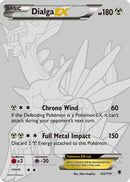 Dialga EX (122 Secret Rare) (122/119) [XY  Phantom Forces] Holofoil - Secret Rare