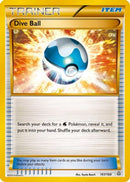 Dive Ball (161 Secret Rare) (161/160) [XY  Primal Clash] Holofoil - Secret Rare