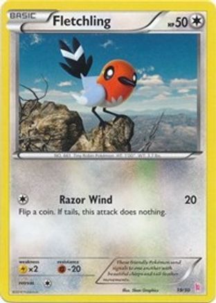 Fletchling (#1) (1/30) [XY Trainer Kit Sylveon & Noivern] - Common