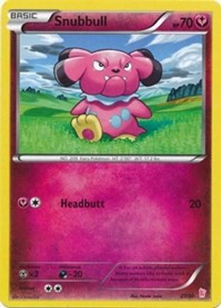 Snubbull (#11) (11/30) [XY Trainer Kit Sylveon & Noivern] - Common