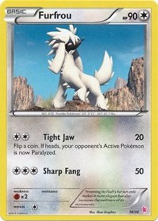 Furfrou (#22 - Sylveon) (22/30) [XY Trainer Kit Sylveon & Noivern] - Common
