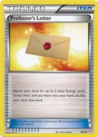 Professor's Letter (Sylveon) (28/30) [XY Trainer Kit Sylveon & Noivern] - Common