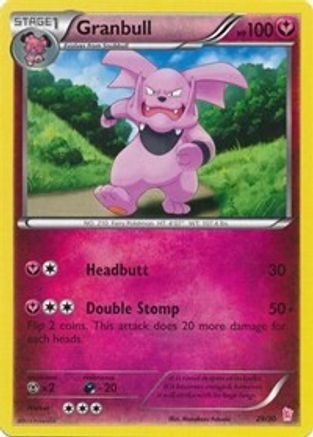 Granbull (#29) (29/30) [XY Trainer Kit Sylveon & Noivern] - Common