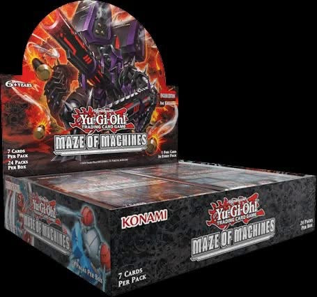 Yu-Gi-Oh! Maze Of Machines Booster Box (Pre Order)