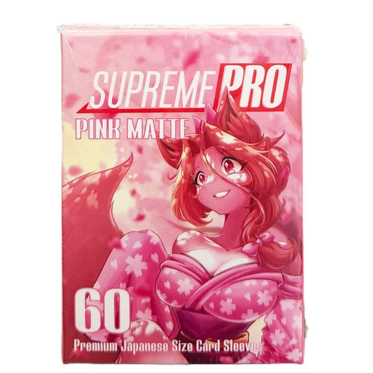SupremePro Matte - Pink Premium TCG Card Sleeves